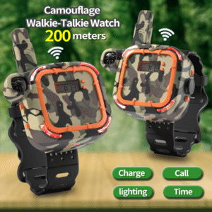 Kids Camouflage Walkie Talkie Watch