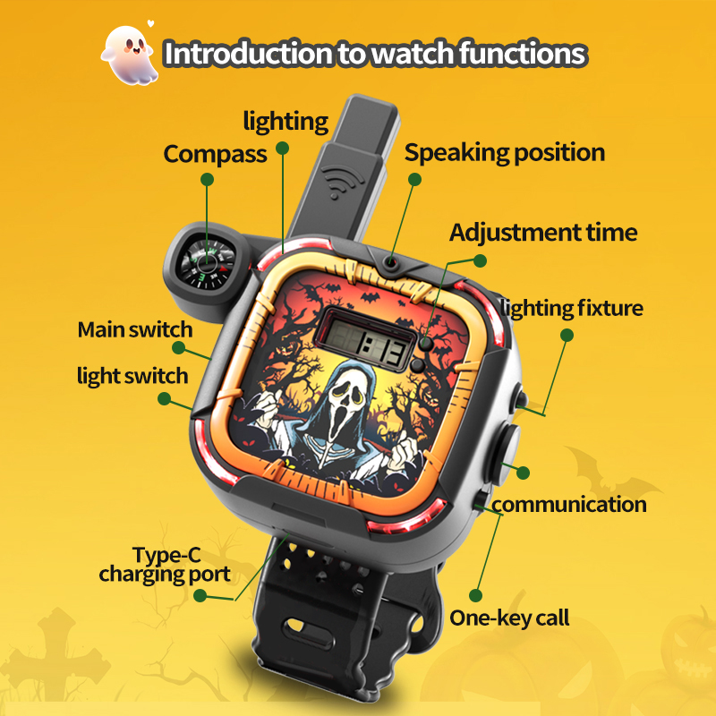 Kids Halloween Walkie Talkie Watch - Image 5